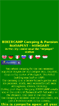 Mobile Screenshot of bikercamp.hu