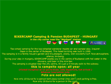 Tablet Screenshot of bikercamp.hu